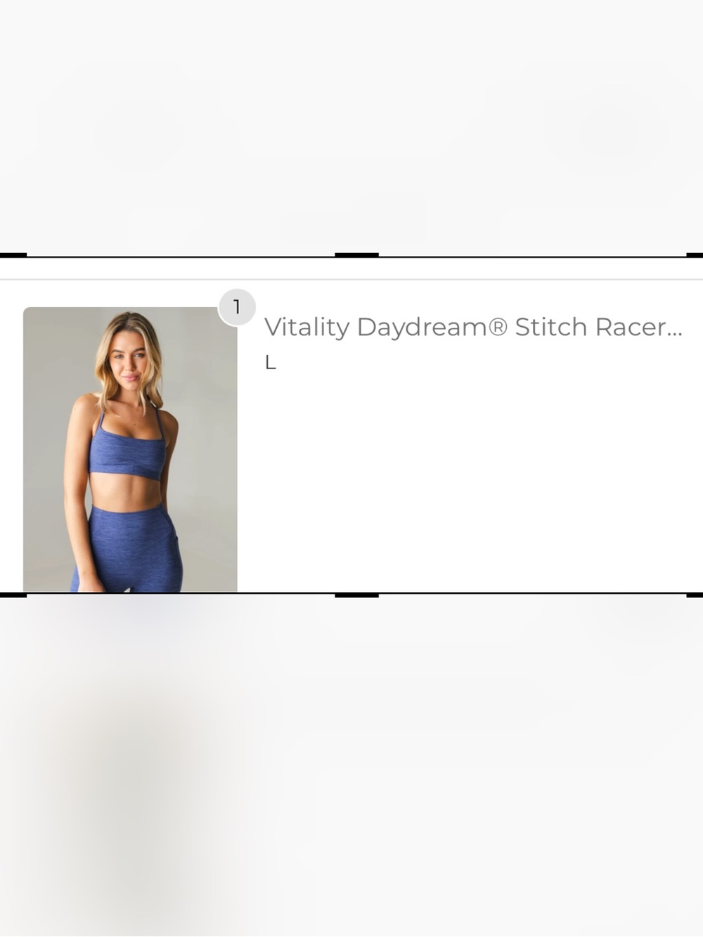 Vitality Bra, never worn